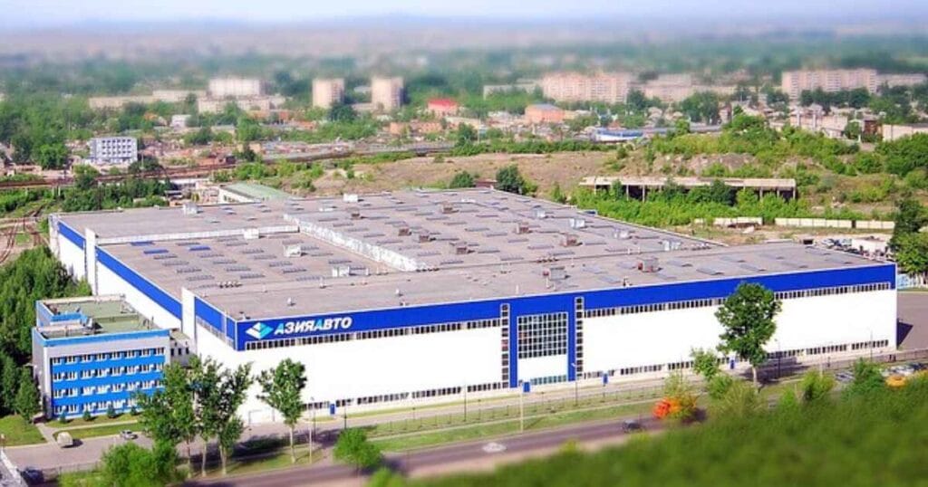 This is a picture a factory building