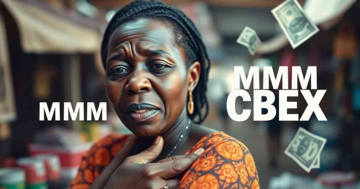 A woman who lost her money to ponzi scheme